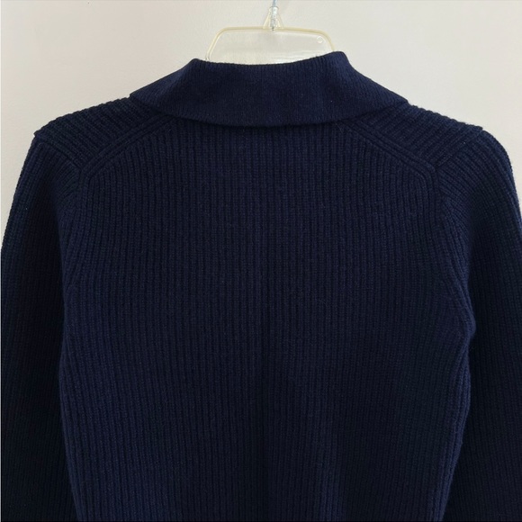 Uniqlo Premium Lambswool Long-Sleeve Polo Sweater - Picture 12 of 14